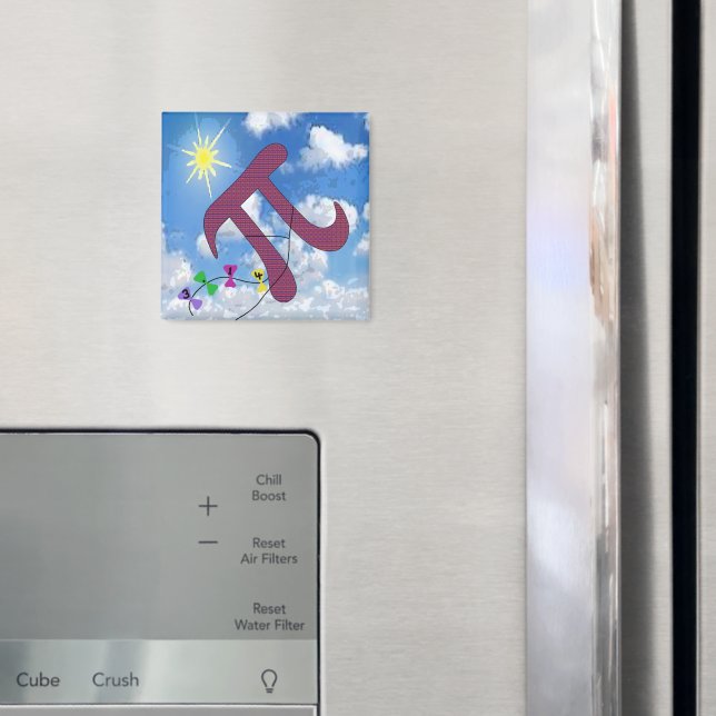 Pi am Himmel Magnet (In Situ (Kühlschrank))