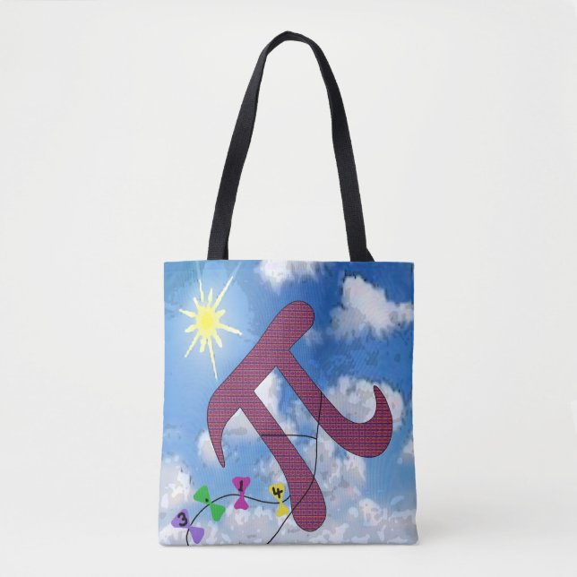 Pi am Himmel  Tasche (Vorderseite)