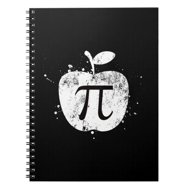 Pi Apple Pie Funny Notizblock (Vorderseite)