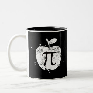 Pi Apple Pie Funny Zweifarbige Tasse