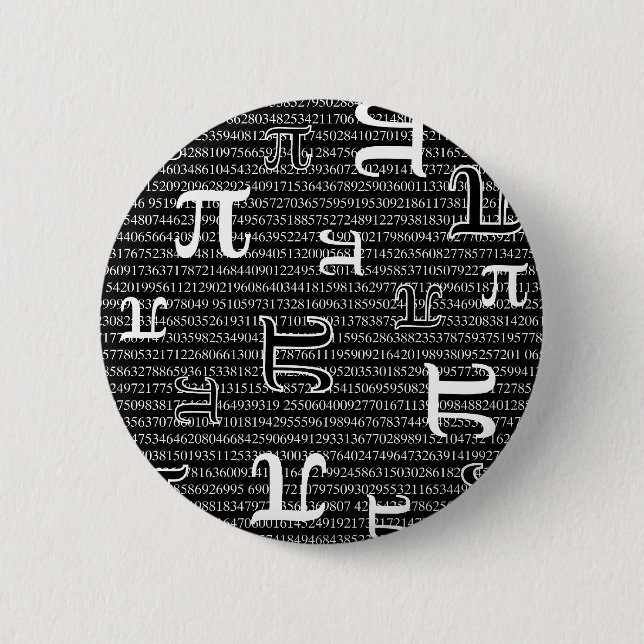 Pi are Square Button (Vorderseite)