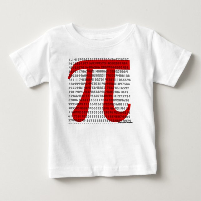 Pi Baby T-shirt (Vorderseite)