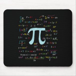 Pi Circle Number Formeln Nerdy Mathematicians Pi Mousepad