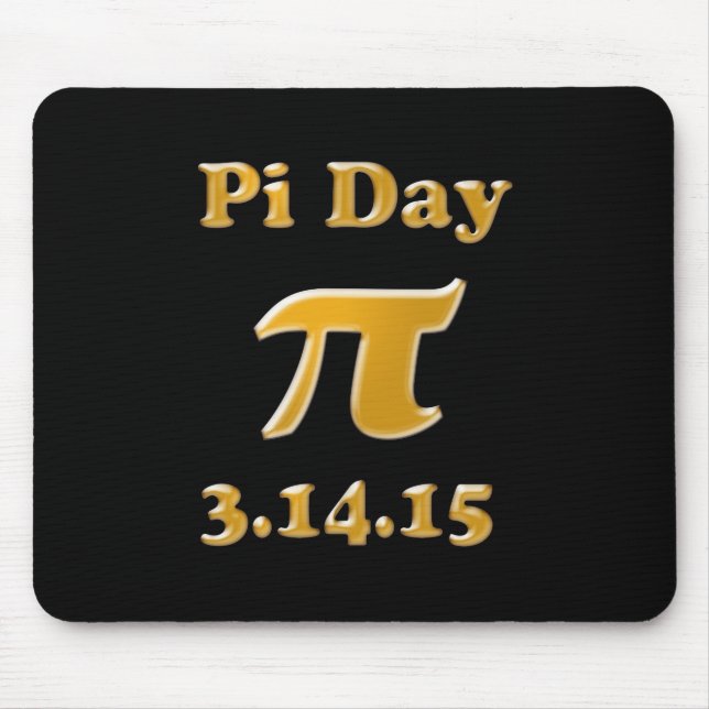 Pi Day 2015 Mousepad (Vorne)