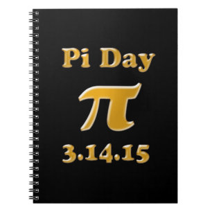 Pi Day 2015 Notebook Notizblock