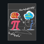 Pi Day 2020 Mathematics Nerd Mathematik Lehrer For Postkarte<br><div class="desc">Fun Mathe,  Physik,  Ingenieursgeschenk. Farbenfrohe Retro-Hippie-Gestaltung für Lehrer,  Schüler,  Studenten oder Professoren an einer Schule oder Universität. Ideal für Männer,  Frauen und Kinder.</div>