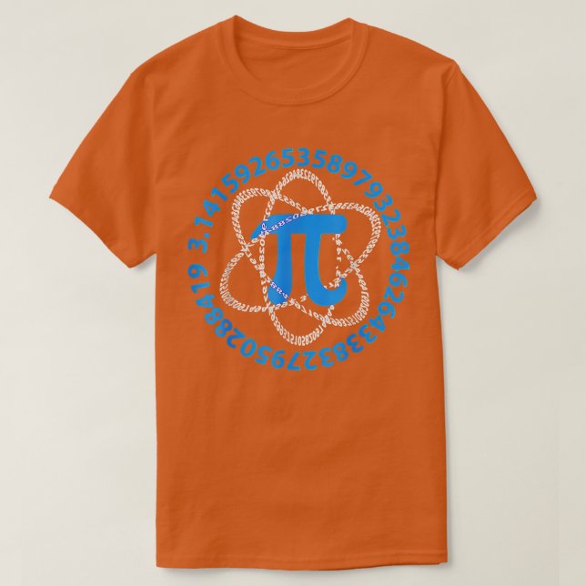 PI Day 2022 Shirt Atom PI Math Geek Science Liebha (Design vorne)