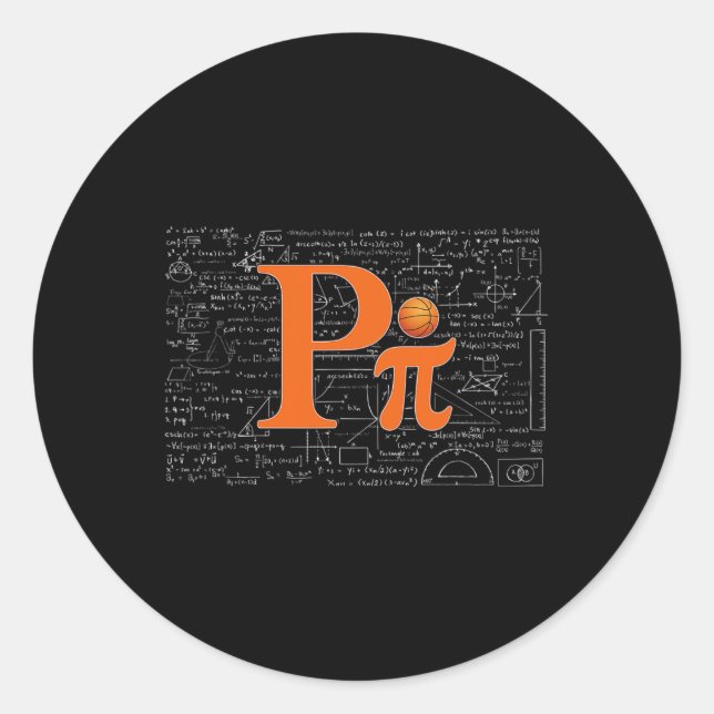 Pi Day 2025 Math Science Funny Teacher Gift Runder Aufkleber (Vorderseite)