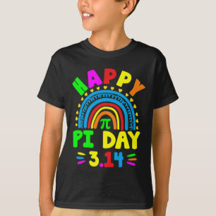 Pi Day 2025 Pi Day Rainbow T-Shirt