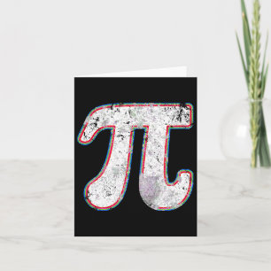 Pi Day 2025 Retro Vintag Mathematiklehrerin Frauen Karte