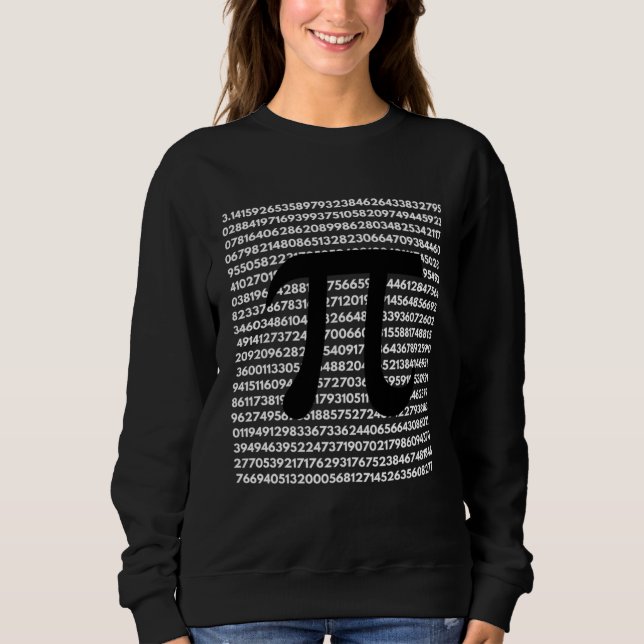 Pi Day  3 14 Pi  3 14159 Trigonometry Math Teacher Sweatshirt (Vorderseite)