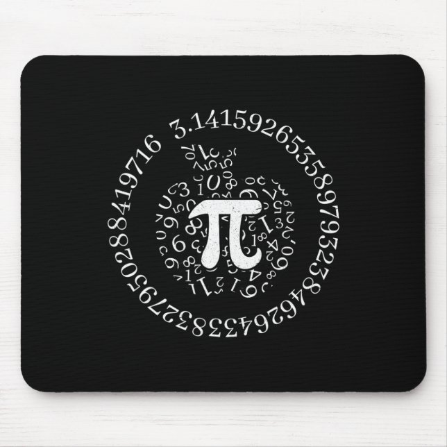 Pi Day Apple Graphic Niedlich Funny Mathe Lover Pi Mousepad (Vorne)