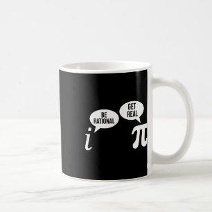 Pi Day Be Rational erhalten echte lustige Mathe Gl Kaffeetasse