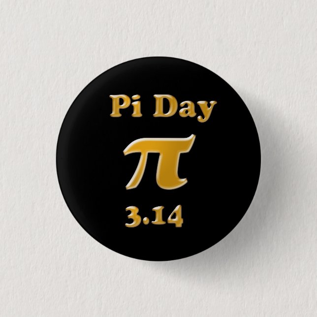 Pi Day Button (Vorderseite)
