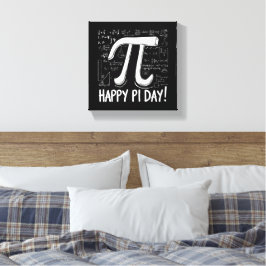 Pi Day Canvas Print - Stilvolle Mathe Art für Pi D Leinwanddruck