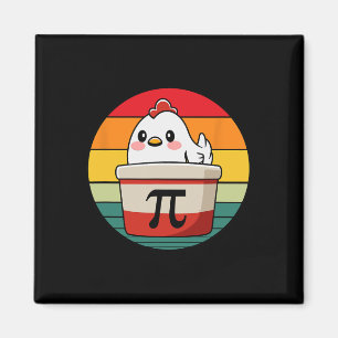 Pi Day Chicken Pot Pie Mathe Lehrer Funny Magnet