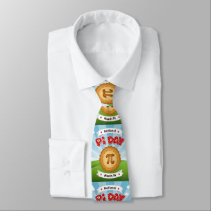 Pi Day Fashion Krawatte