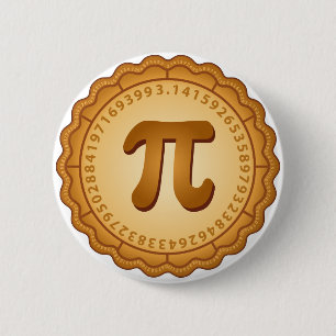 Pi Day, feiern Mathe! Button