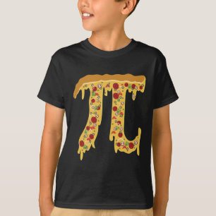 Pi Day Funny Nerdy Pizza Pi 3.14 Symbol Mathematik T-Shirt