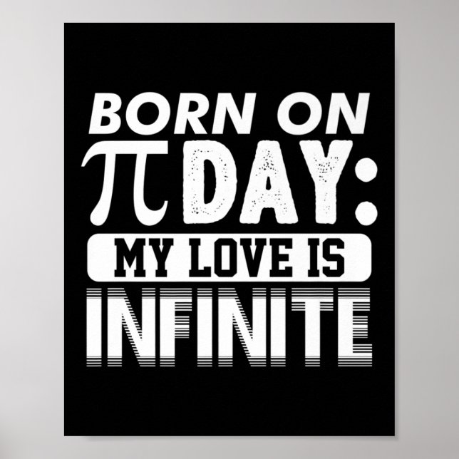Pi Day Gift Premium 1 Poster (Vorne)