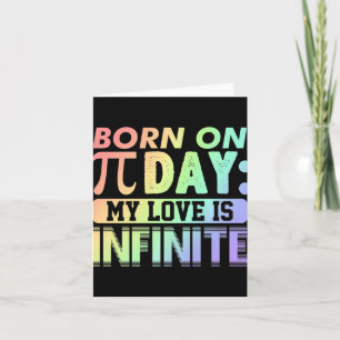 Pi Day Gift Premium Karte