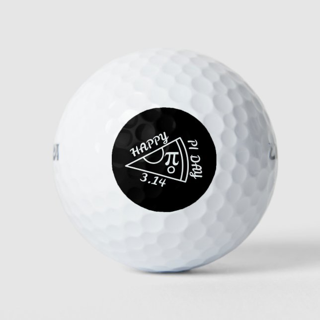 Pi Day Happy Pi Day Golfball (Vorderseite)