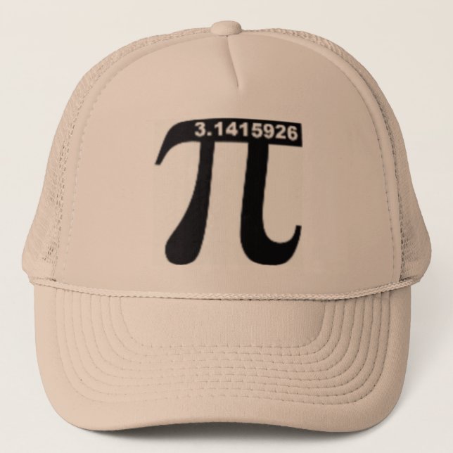 Pi-Day Hat Truckerkappe (Vorderseite)