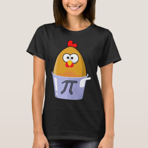 Pi Day Humore Chicken Pot Pie Math Lover Novelty T-Shirt