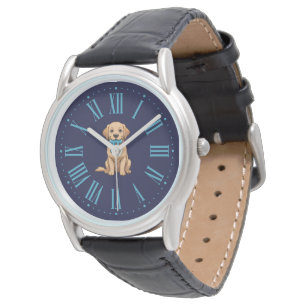Pi Day Hund mit Pi Symbol   Happy Pi Day Armbanduhr