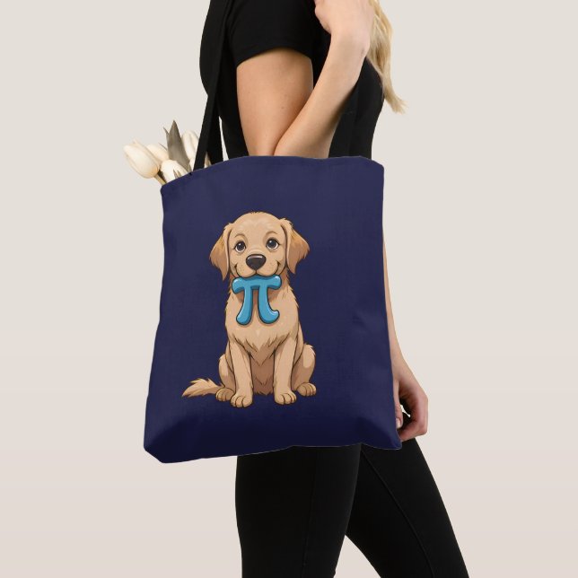 Pi Day Hund mit Pi Symbol | Happy Pi Day Tasche (Von Nahem)