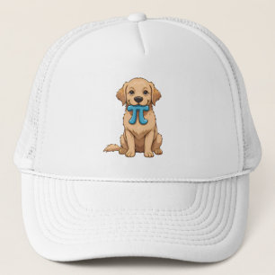 Pi Day Hund mit Pi Symbol Happy Pi Day Truckerkappe