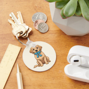 Pi Day Hund mit Pi Symbol   Niedlich Pi Math Schlüsselanhänger