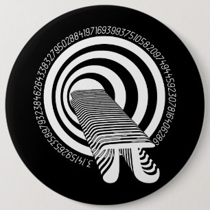 Pi Day Mah Geek Time Warp Button