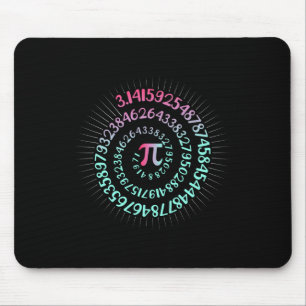 Pi Day Mah Nerd Geek 3.1415 Irrationale Nummer Pi Mousepad