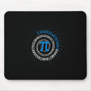 Pi Day Mah Nerd Geek 3.1415 Irrationale Nummer Pi Mousepad