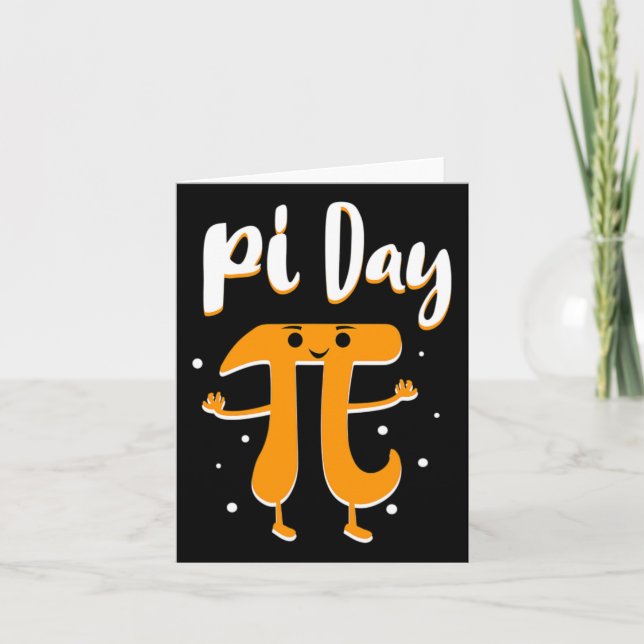 Pi Day Math Algebra Geeks Schüler Geek Nerd Boys Karte (Vorderseite)