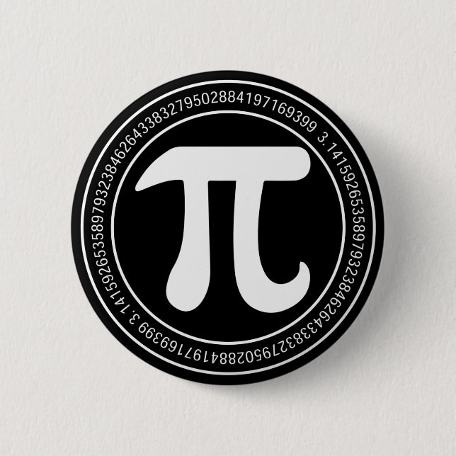 Pi Day Math Button (Vorderseite)