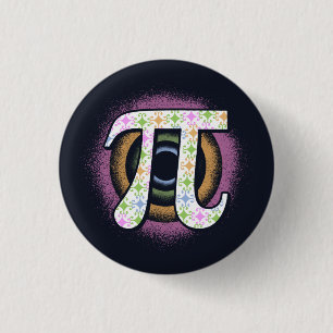 Pi Day Math Nerd Button