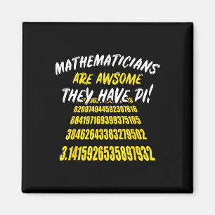 Pi Day Mathe Science Funny Teacher gibt Mens und W Magnet