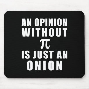 Pi-Day-Mathematik 3.14 Eine Stellungnahme ohne Pi  Mousepad