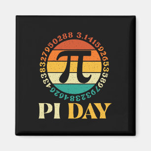 Pi Day - Pi Day Match Lover Pi Symbol Science Magnet