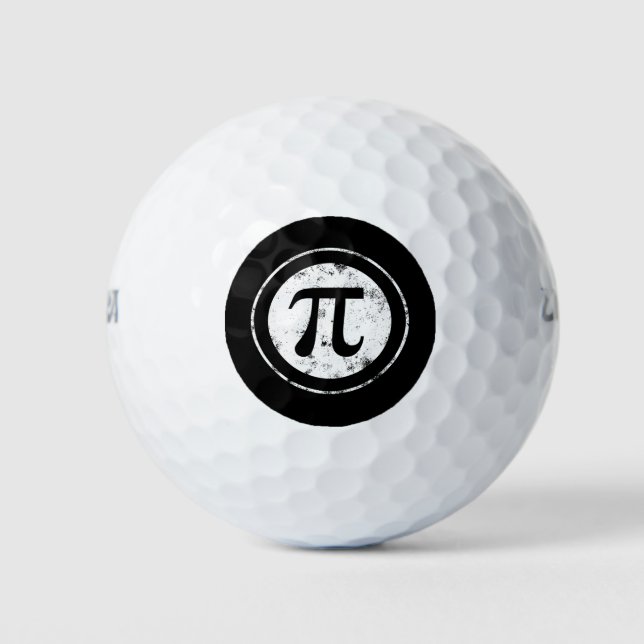 Pi Day Pi Math Golfball (Vorderseite)