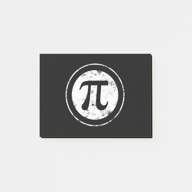 Pi Day Pi Math Post-it Klebezettel (Vorderseite)