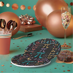 Pi Day Pi Symbole 3.14... Pappteller
