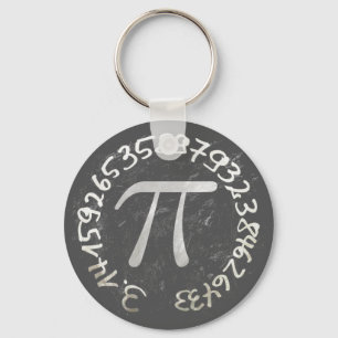 Pi Day PiDay Chalkboard-Bildung Schlüsselanhänger