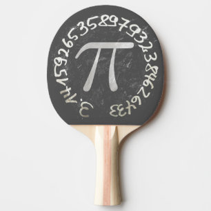 Pi Day PiDay Chalkboard-Bildung Tischtennis Schläger