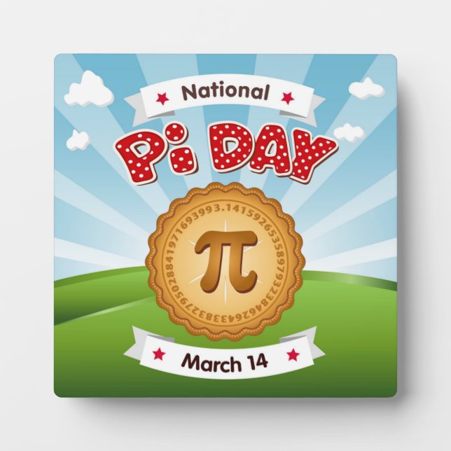 Pi Day Plaque (Devant)