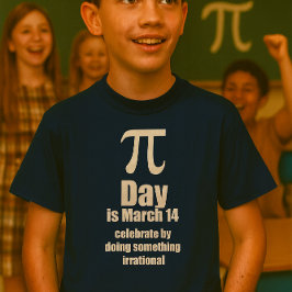 Pi Day-Shirt, dunkel T-Shirt