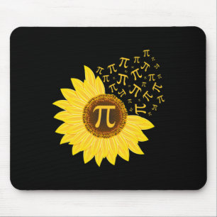 Pi Day Sonnenblume - 3.14 - Mathematiklehrer - Pi Mousepad