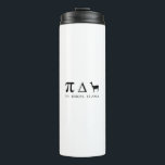 Pi Delta Llama Mathematics Symbols Thermosbecher<br><div class="desc">lustig,  cool,  Liebe,  Vintag,  Geschenkidee,  Geburtstag,  Party,  Spaß,  phantastisch</div>